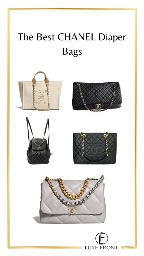 chanel diaper bags sale|designer backpack diaper bags.